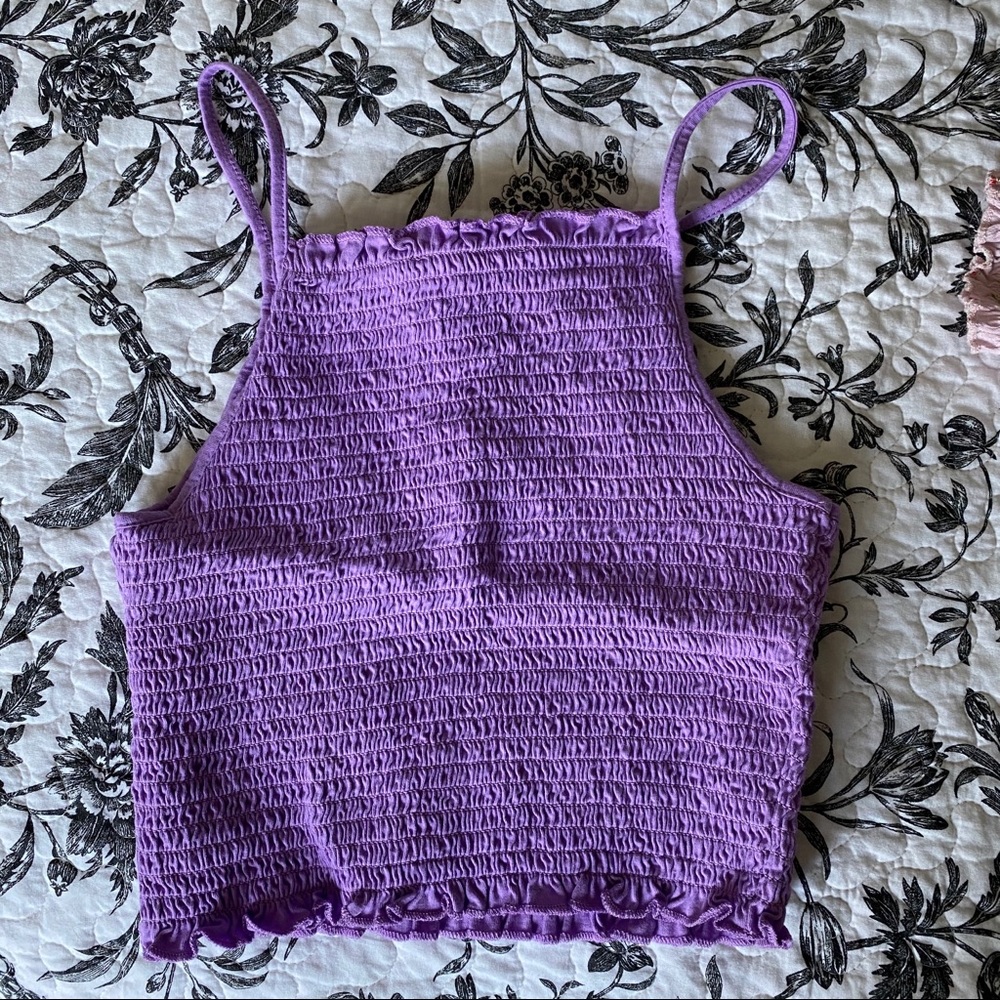 Purple Forever 21 tank top - size s